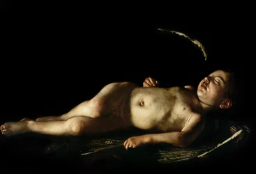 Sleeping Cupid, 1608